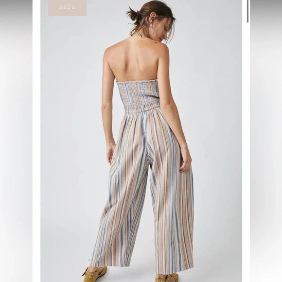 Roaming shores one piece free people Nwt designer strapless revolve boho spring - Picture 5 of 8
